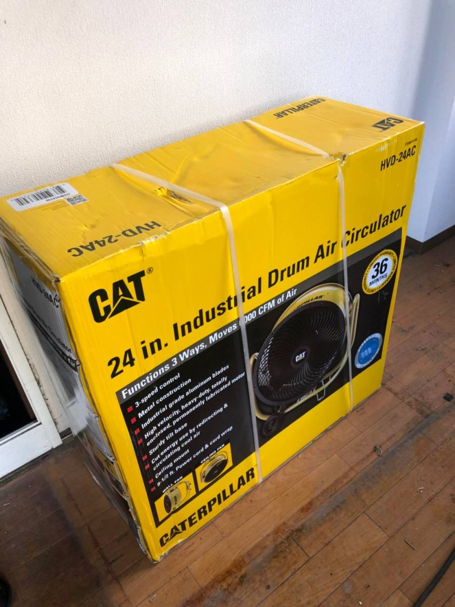 未使用 CAT CATERPILLAR キャタピラー 24インチ エアサーキュレーター