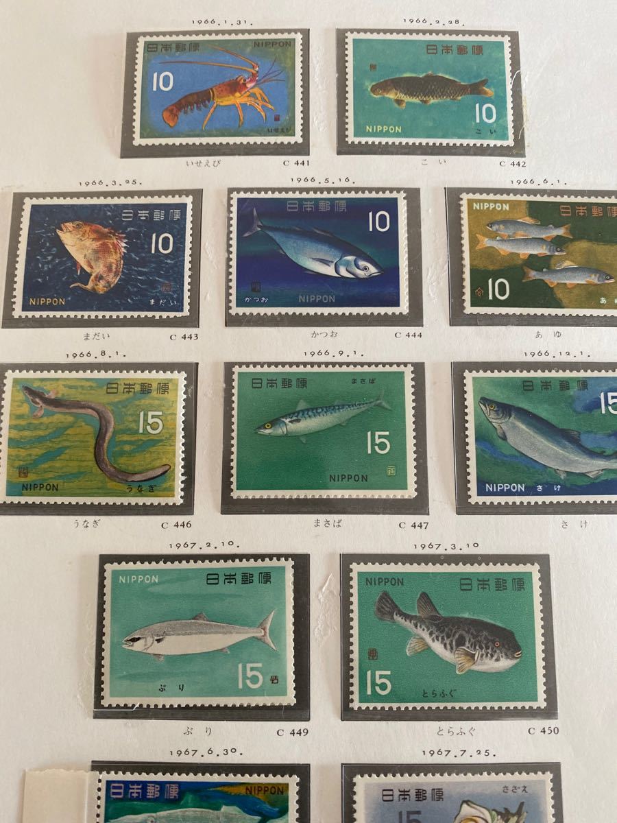 未使用日本切手ボストーク　　124ページ分 記念切手 切手