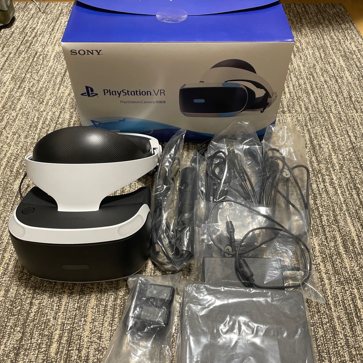 PlayStation VR PlayStation Camera同梱版 CUHJ-16003 PS5アダプター付き！