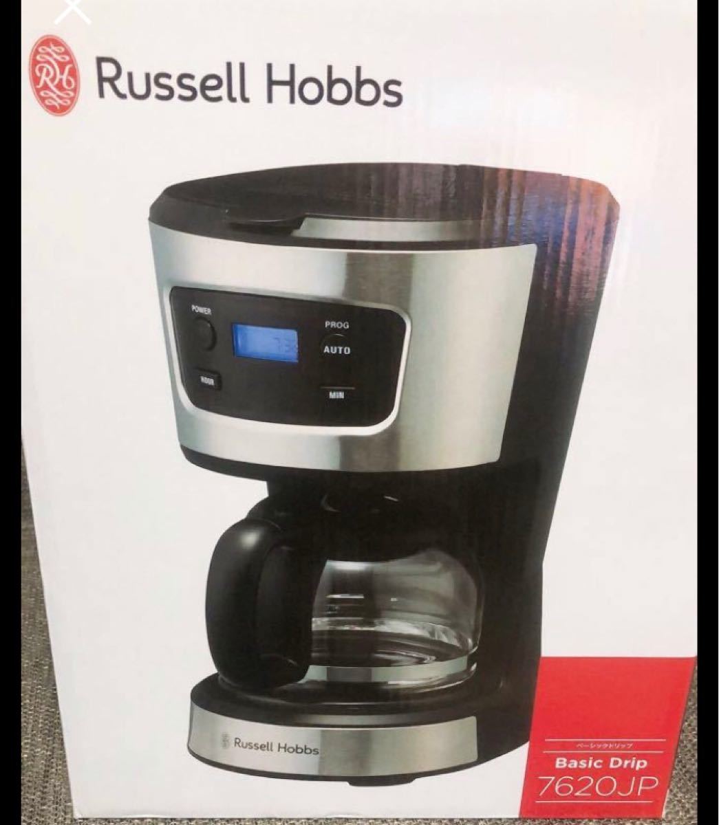 新品未開封品Russell Hobbsラッセルホブス パーソナルコーヒーメーカーコーヒーメーカー ベーシックドリップ7620JP