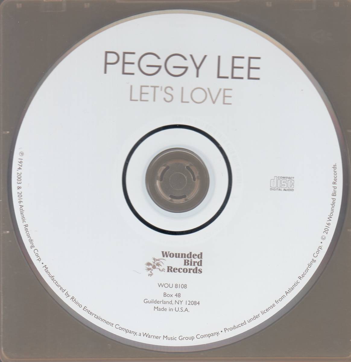 輸 Peggy Lee Let's Love+5 ペギー・リー◆規格番号■WOU-8108◆送料無料■即決●交渉有_画像3