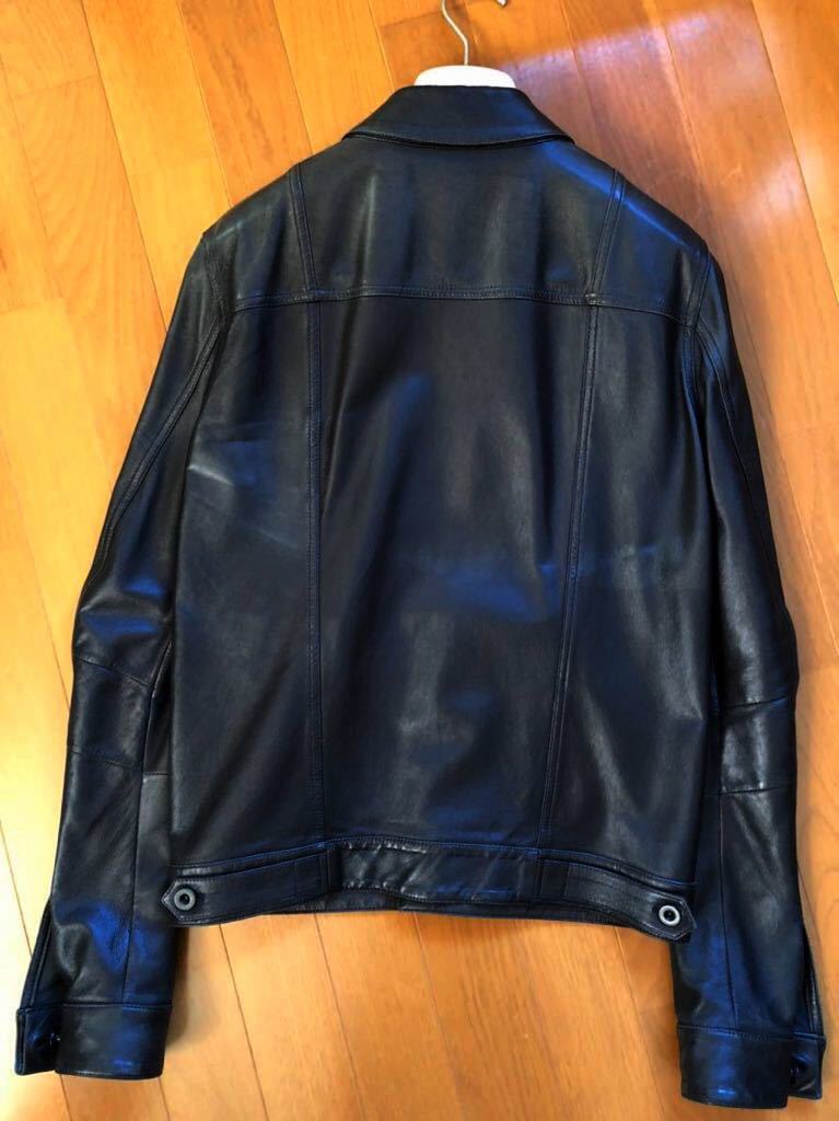 BALENCIAGA leather jacket 44 m-65 Nicola jeskie-ruNICOLAS GHESQUIERE Balenciaga 