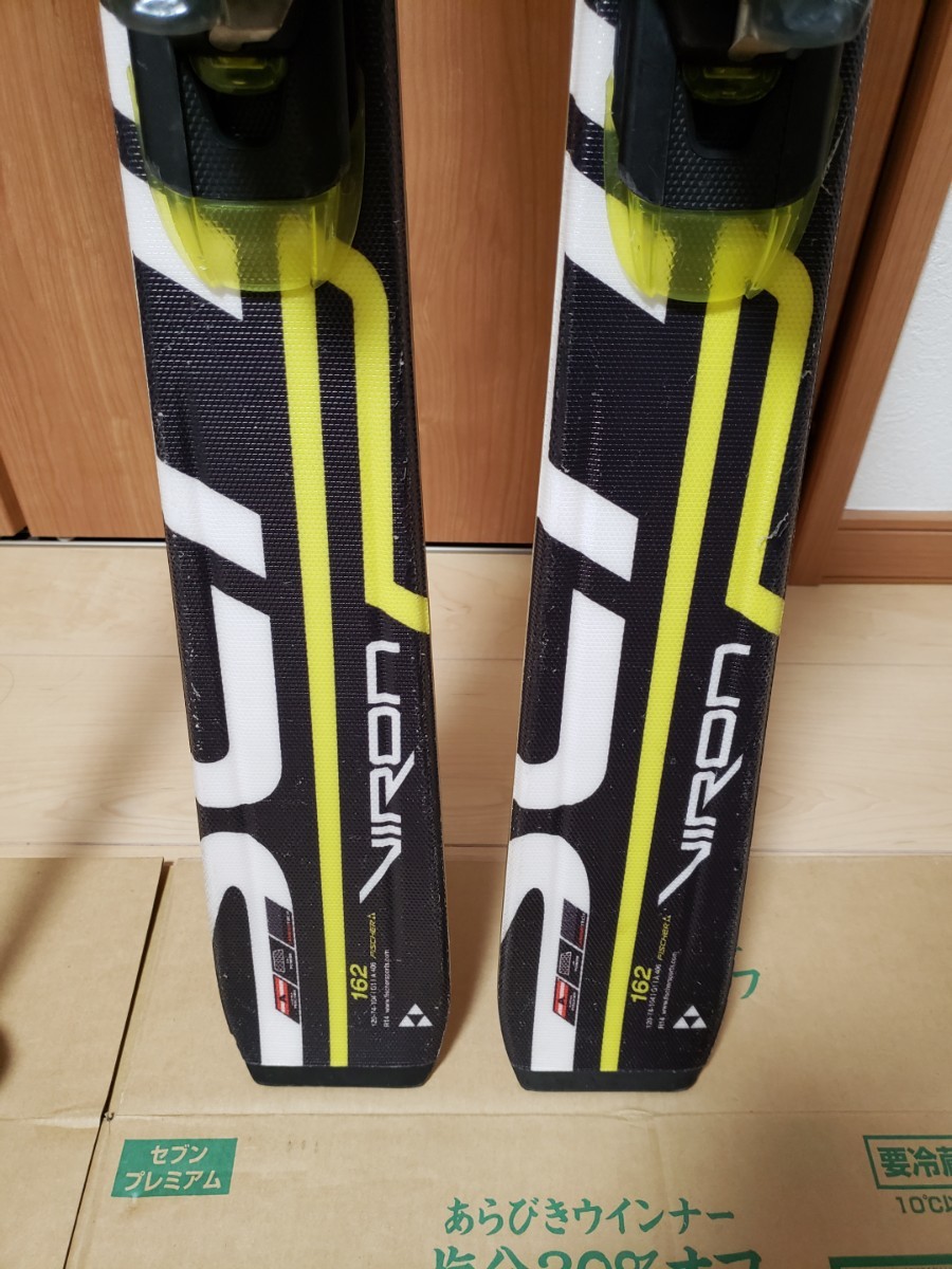 FISCHER フィッシャー VIRON 162cm RS10 ストック カバー付き FISCHER フィッシャー VIRON 162cm RS10 ストック カバー付き