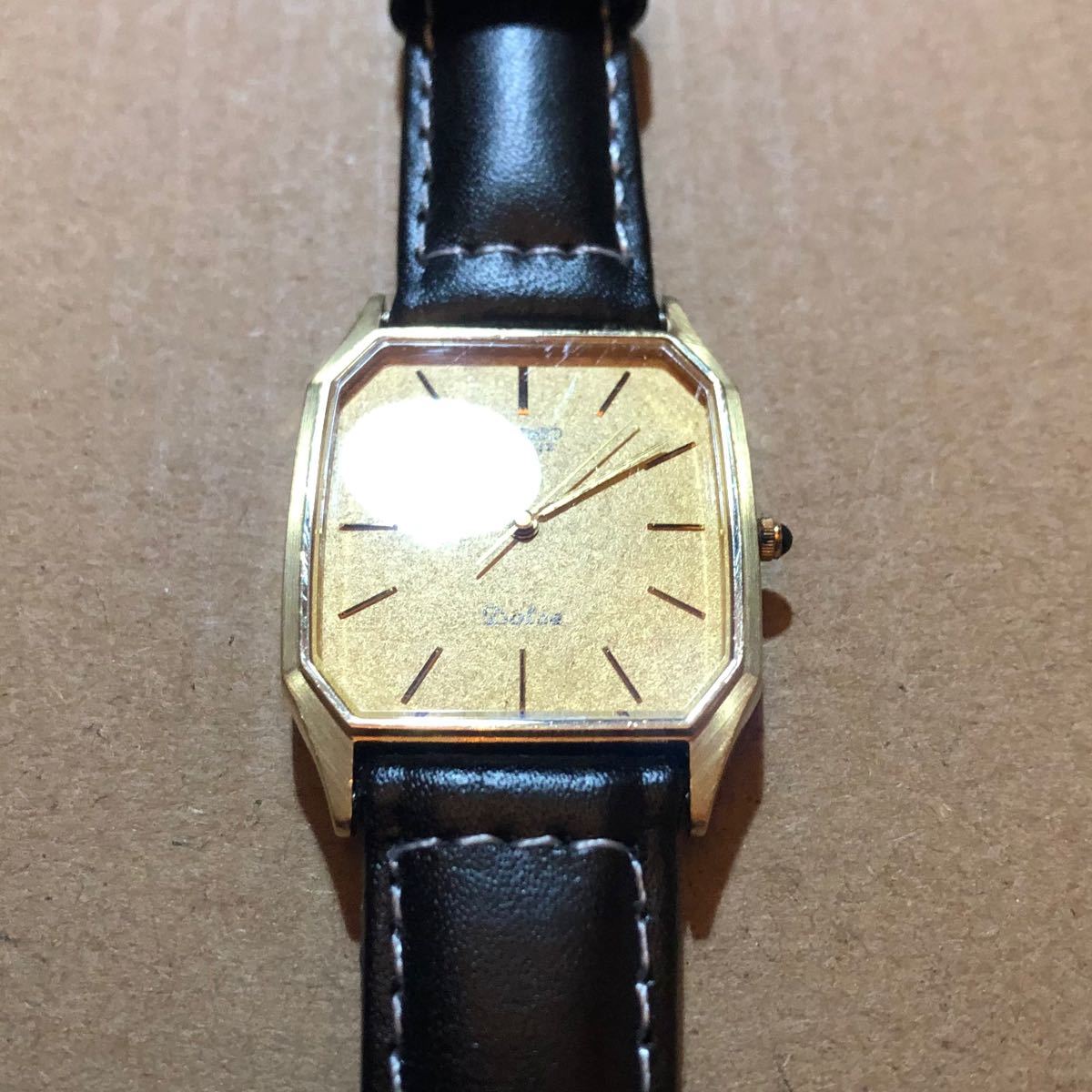 SEIKO セイコー Dolce ドルチェ 10金 ゴールド色文字盤 クォーツ SEIKO セイコー Dolce ドルチェ 10金 ゴールド色文字盤 クォーツ
