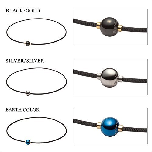  new goods VK black / Gold 45cmET-P6[ Hanyu Yuzuru player favorite commodity ]fai ton (phiten) necklace RAKUWAne
