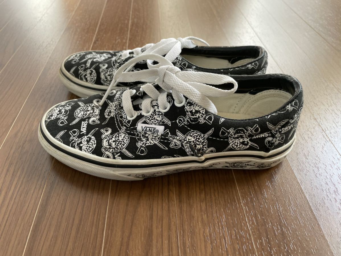 80s VANS SKULL PIRATES ERA RE-ISSUE Vans Skull Pirates общий рисунок подошва принт ввод Old Vintage скейтборд спортивные туфли 