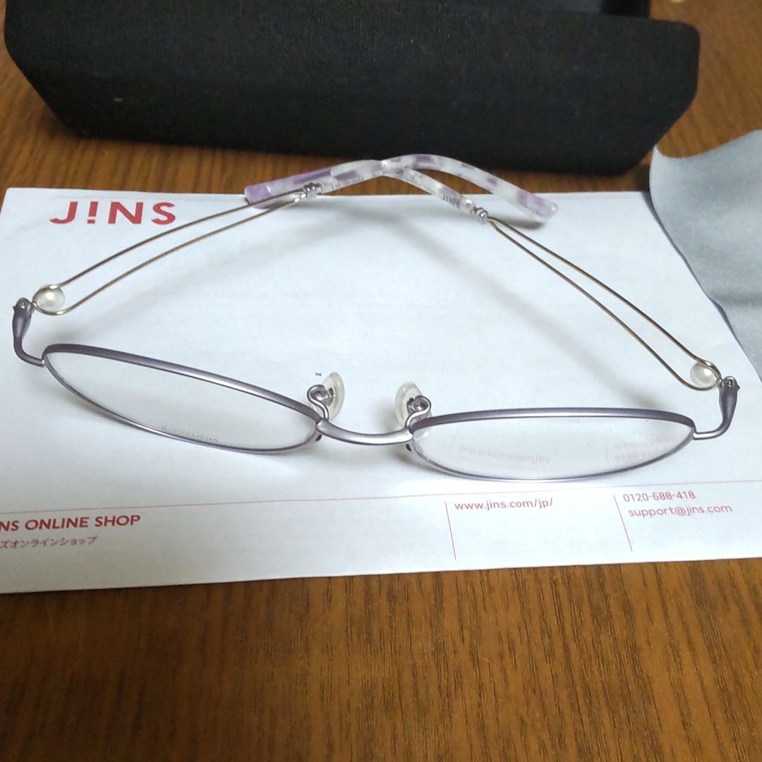 JINSの眼鏡 新品 自分の視力で作れます JINSの限定でした｜PayPayフリマ