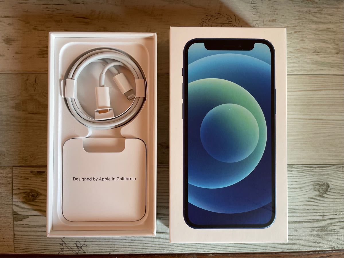 ★美品★iPhone 12 mini 128GB ブルー Apple Store版 SIMフリー