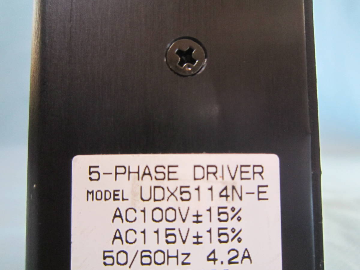 Yahoo!オークション - ORIENTAL MOTOR 5-PHASE DRIVER UDX5114N Yahoo!オークション - ORIENTAL MOTOR 5-PHASE DRIVER UDX5114N