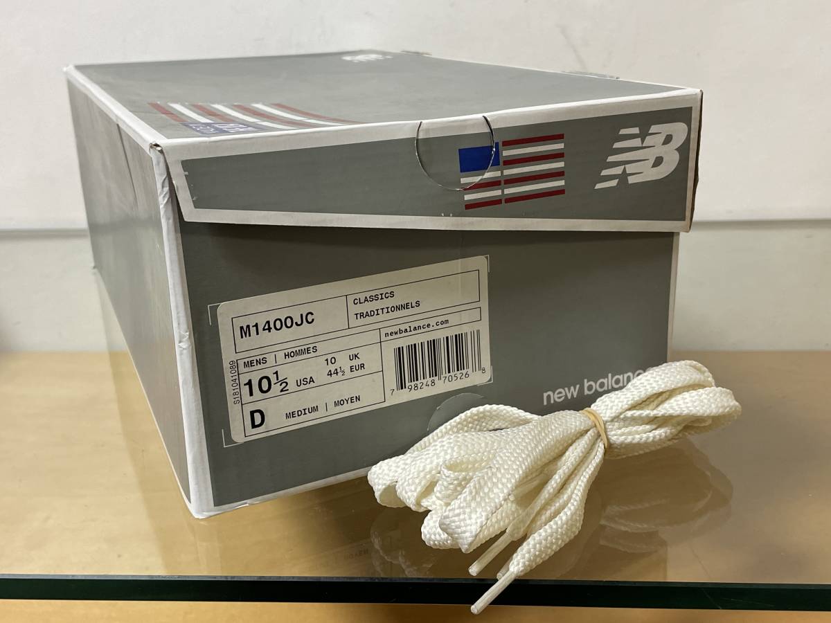未使用品 NEW BALANCE ニューバランス M1400JC J.CREW 別注 スニーカー