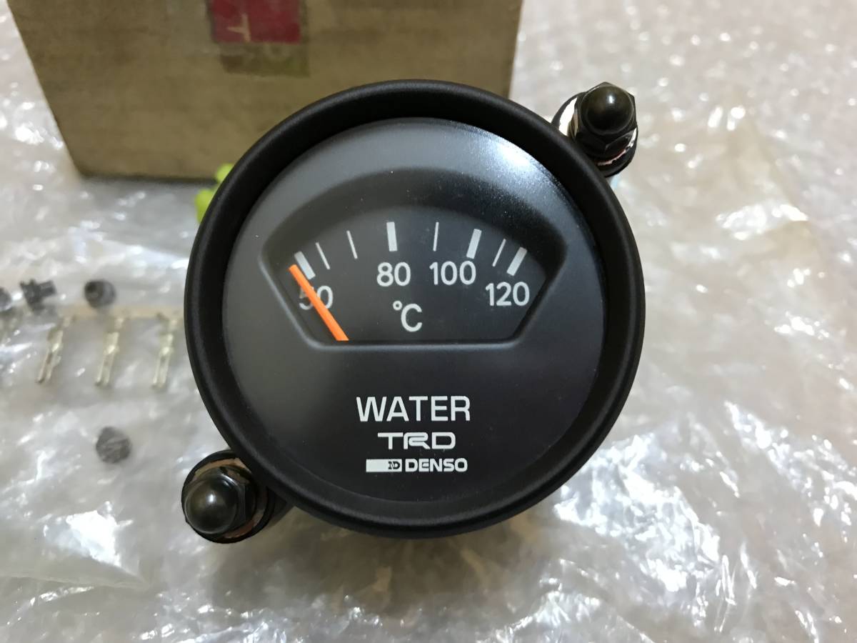* новый товар * DENSO DENSO TRD 52Φ температура воды WATER TEMP указатель температуры воды измерительный прибор AE86 AA63 KP61 SW20 GX61 GX71 GX70 GZ10 GA61 JZA70 JZA80 JZX81