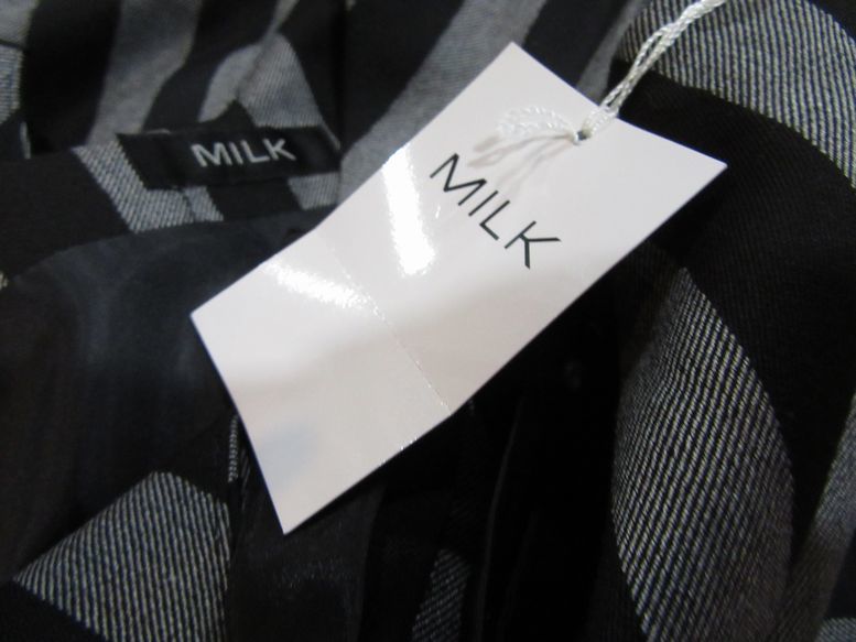 新品 MILK レディーストライプDRESS　ドレス ワンピース ミルク 装苑 パーティー_画像5