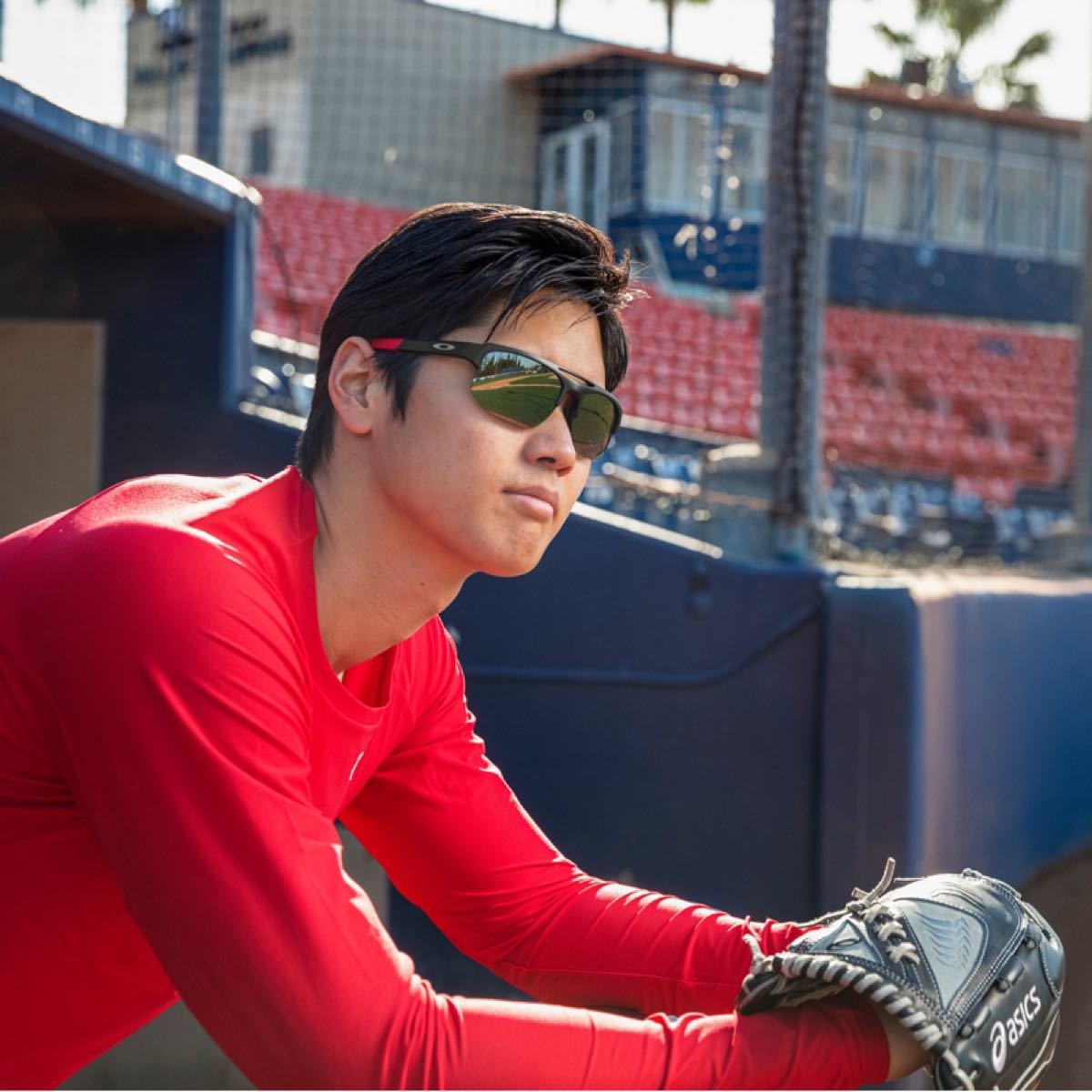 大谷翔平モデル　マーセナリー　サングラス　オークリー