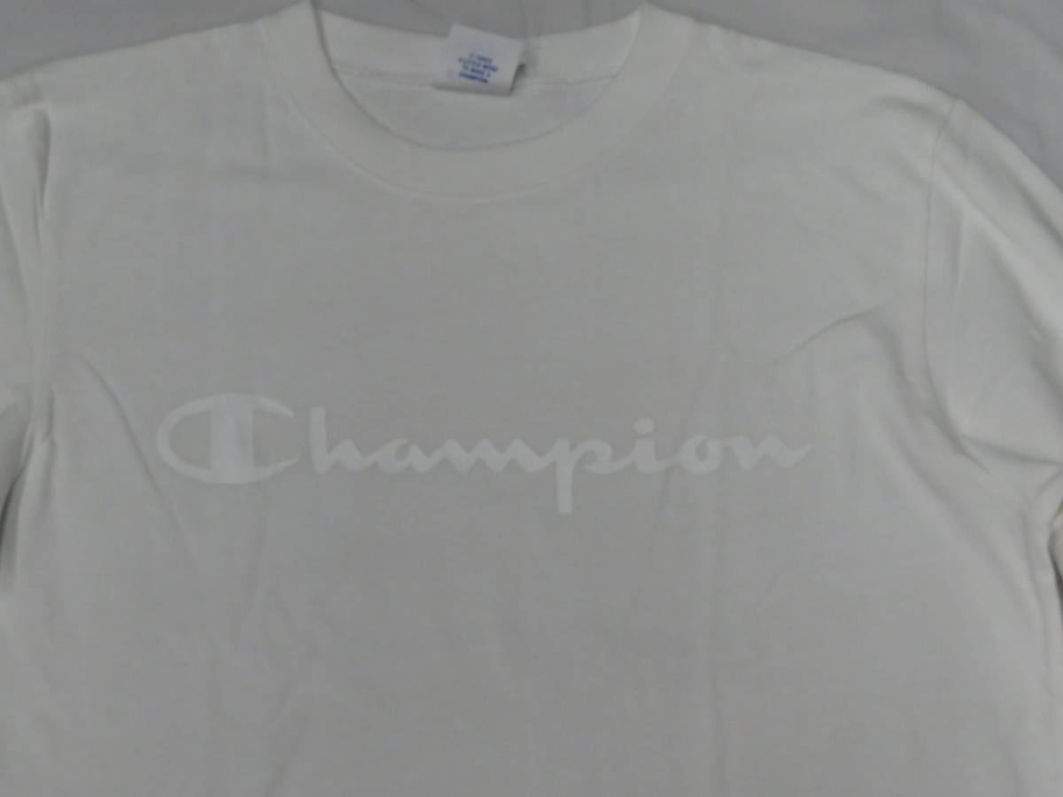 660　champion［チャンピオン] ロングスリーブTシャツ　白（M）_画像2