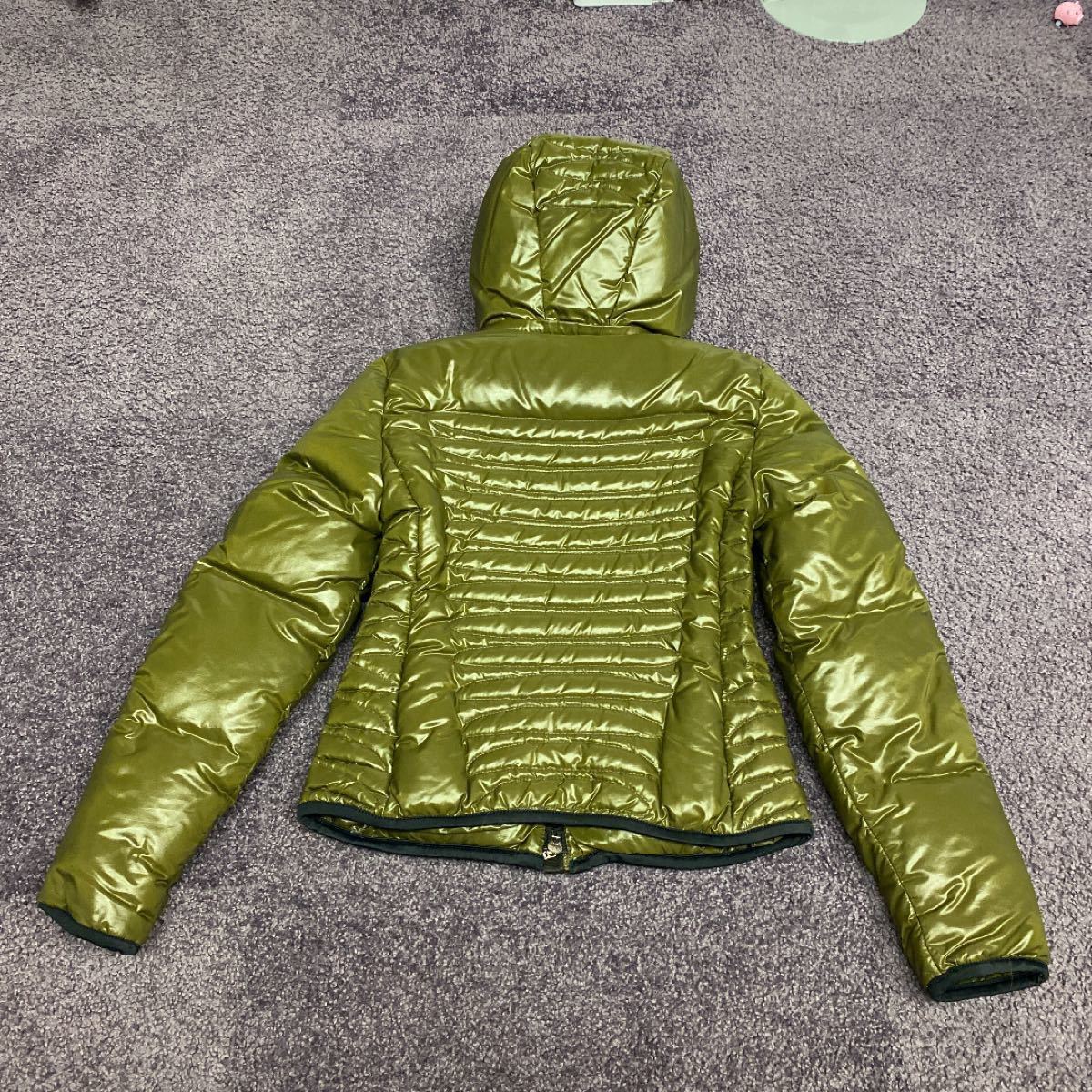 モンクレール　レディース　ダウンジャケット　カーキ　サイズ0  MONCLER