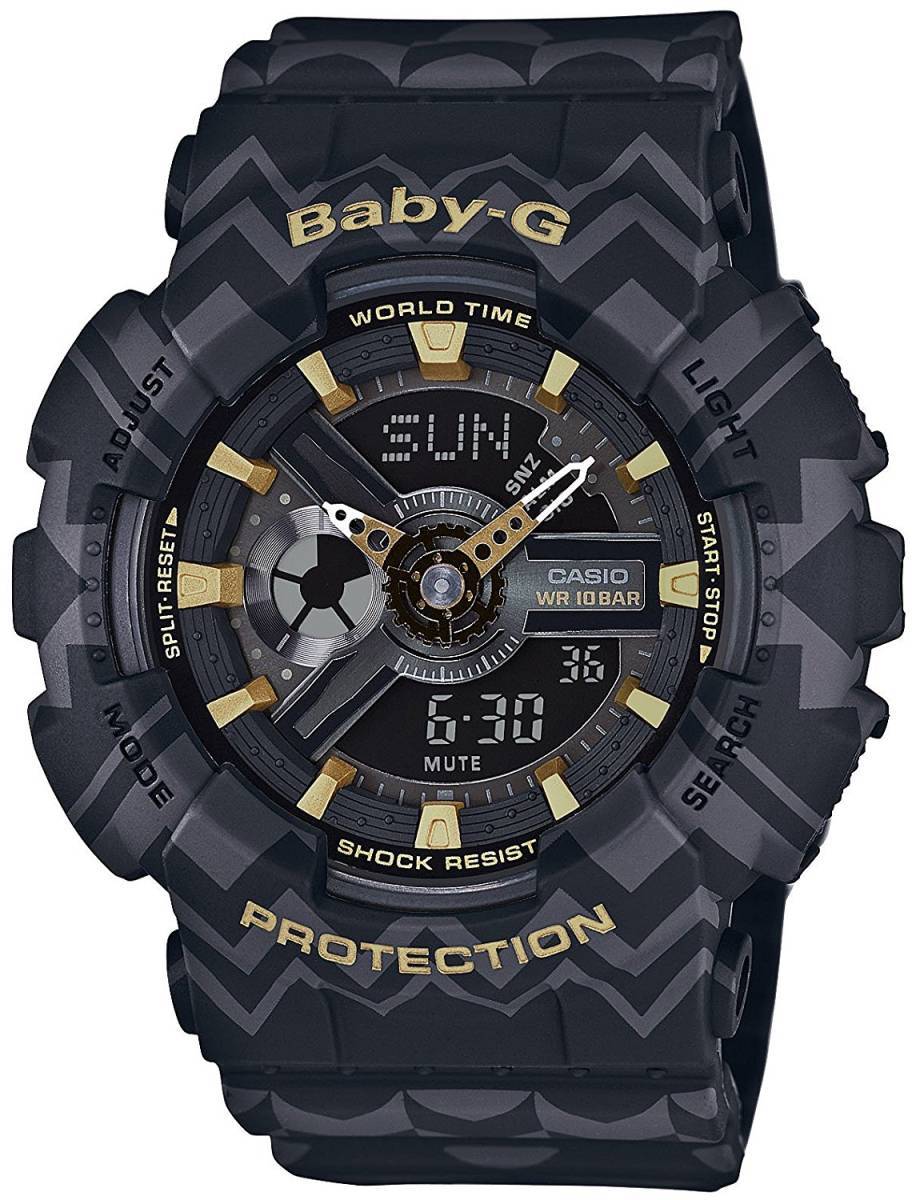 公式ショップ】 新品 カシオ BABY-G BA-110TP-1AJF トライバルパターン