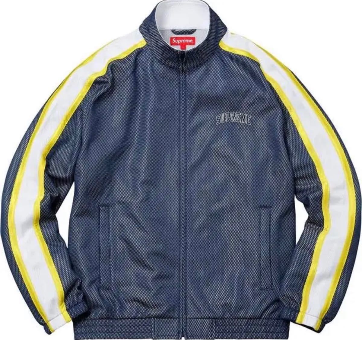 Supreme シュプリーム トラックジャケット ジャージ セットアップ  上着 TRACK JACKET MESH NAVY