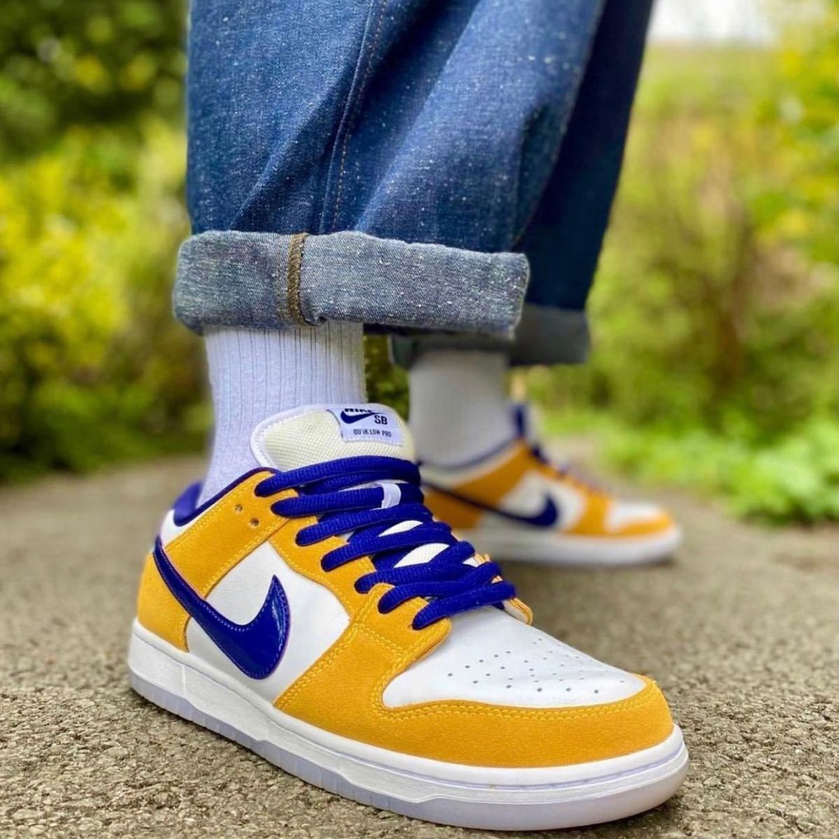 NIKE DUNK SB LOW PRO LASERORANGE ナイキ ダンク - スニーカー