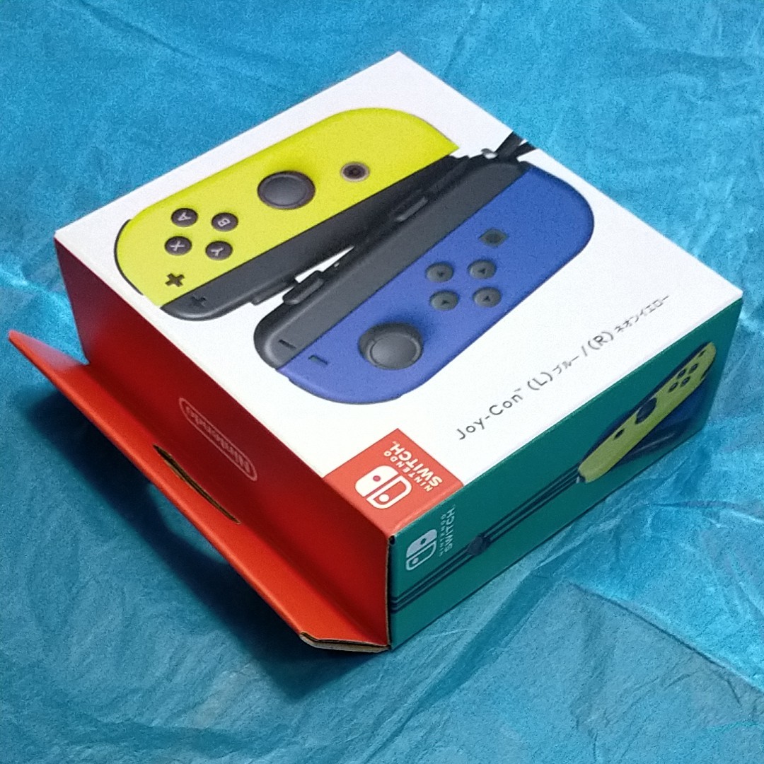 【新品未開封】Nintendo Switch Joy-Con ブルー　ネオンイエロー