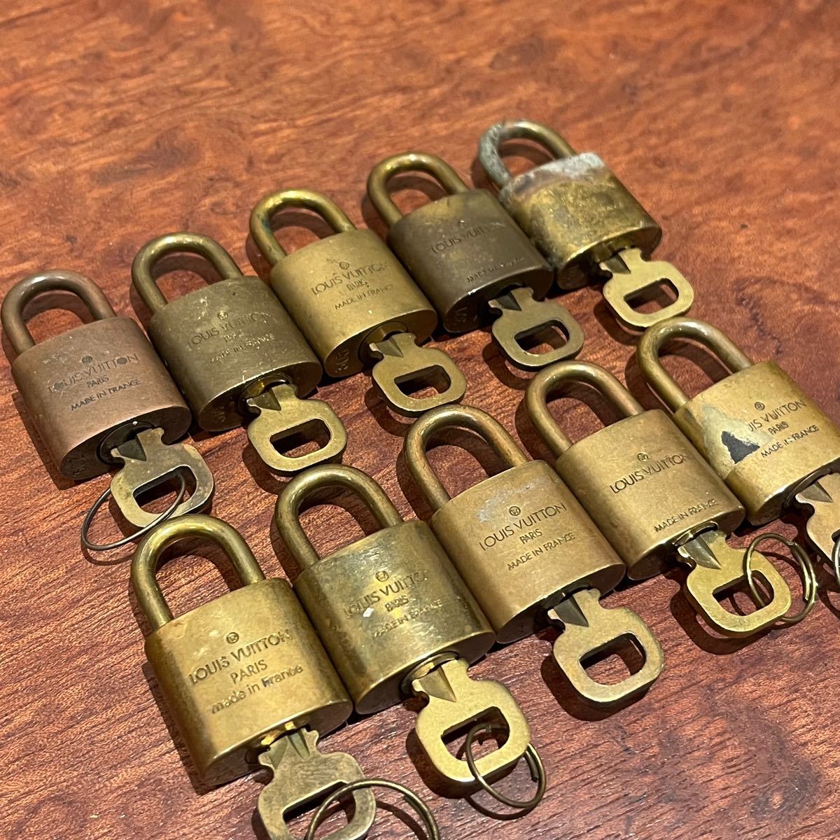ルイヴィトン パドロック 南京錠カギあり 10個セットused | www.tspea.org