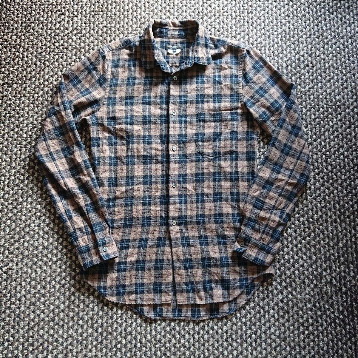 COMME des GARCONS HOMME PLUS チェックネルシャツ COMME des GARCONS HOMME PLUS チェックネルシャツ