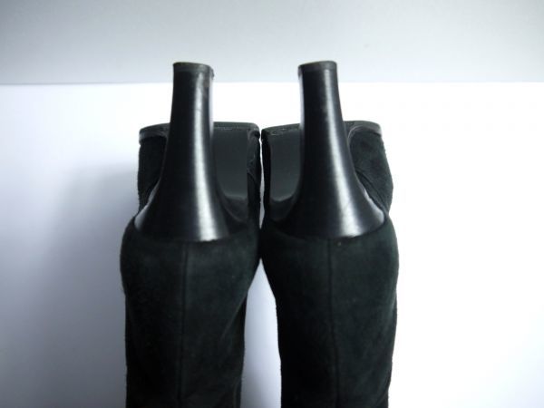 美品 コールハーン COLE HAAN ロング ブーツ 黒 5B 22.0cm Q901-80_画像5