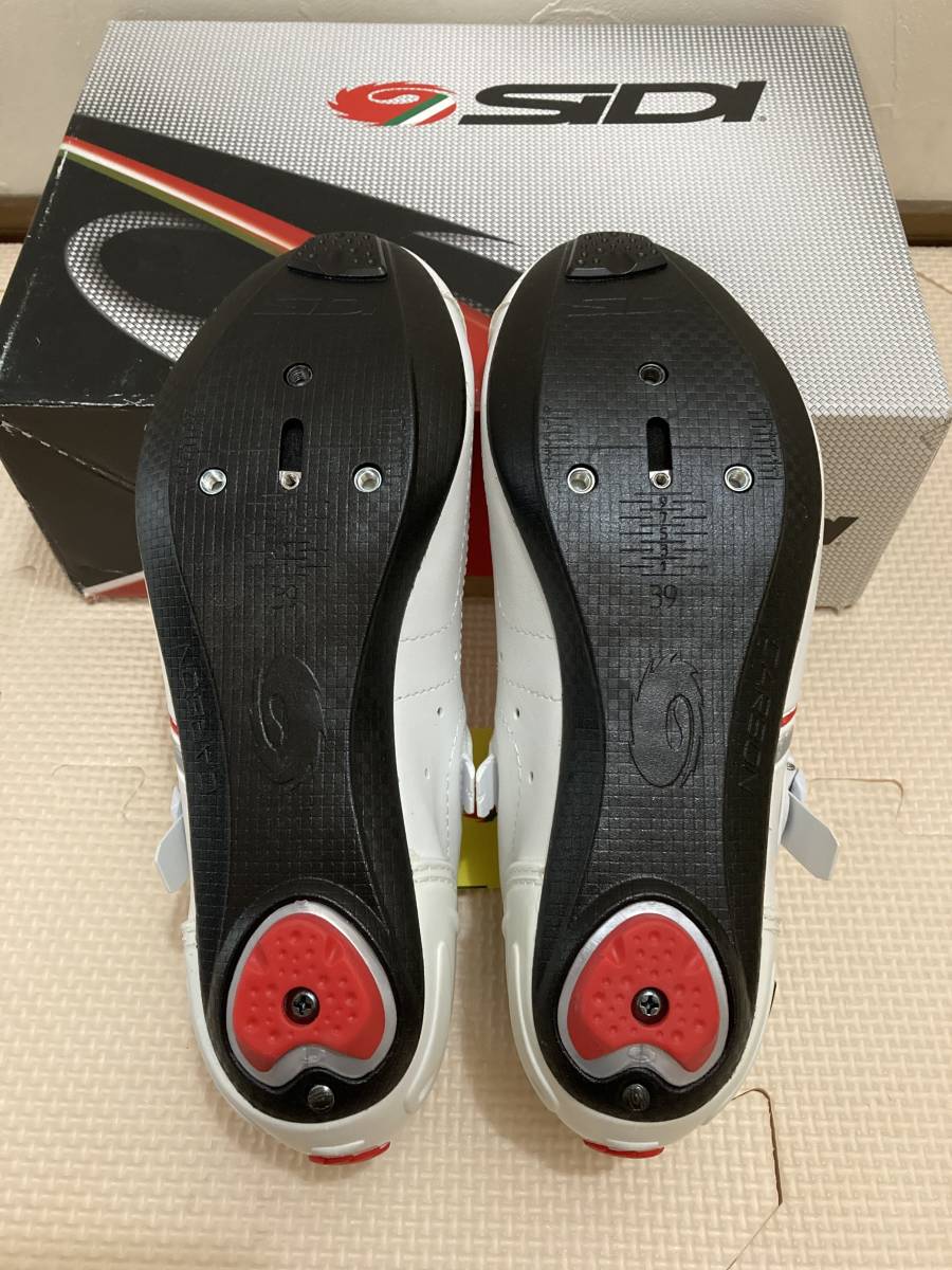 SIDI シディ LEVEL ホワイト EUR39/US6 ビンディングシューズ SPD SPD