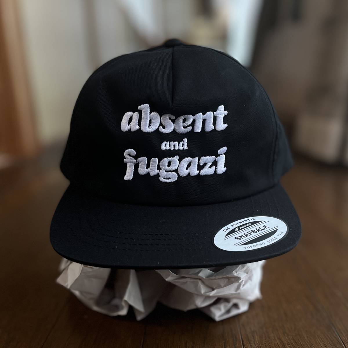 FUGAZI absent USA コラボ キャップ 帽子 スナップバック US