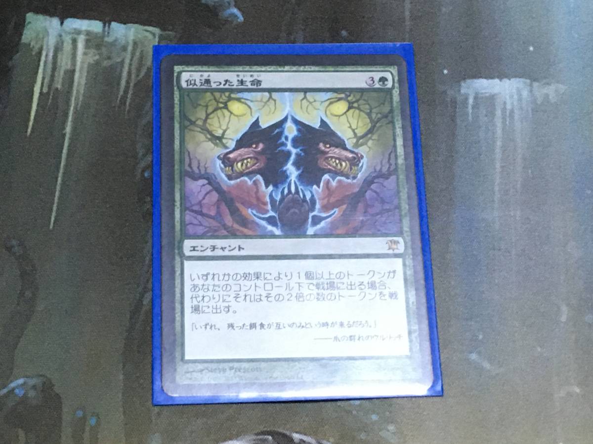 MTG 似通った生命 日 1枚迄_画像1