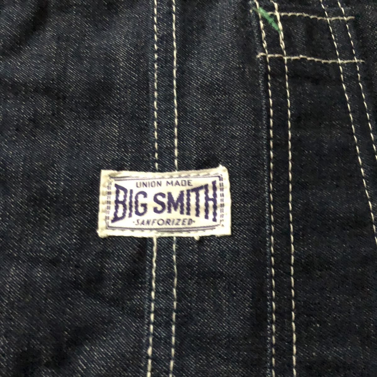 VINTAGE】1940's “BIG SMITH“ デニムオーバーオール ミント