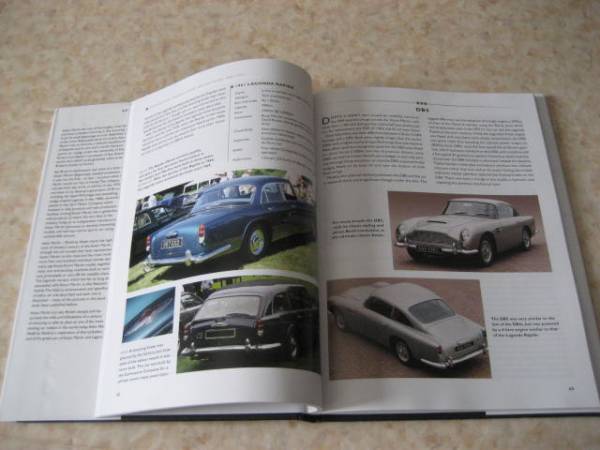 絶版書籍！アストンマーチン専門書籍・洋書・007ボンドカー・ASTON　MARTIN　ＤＢ５・ジェームズボンド・英国車・ラピード・ヴァンキッシュ_素晴らしく充実した内容です