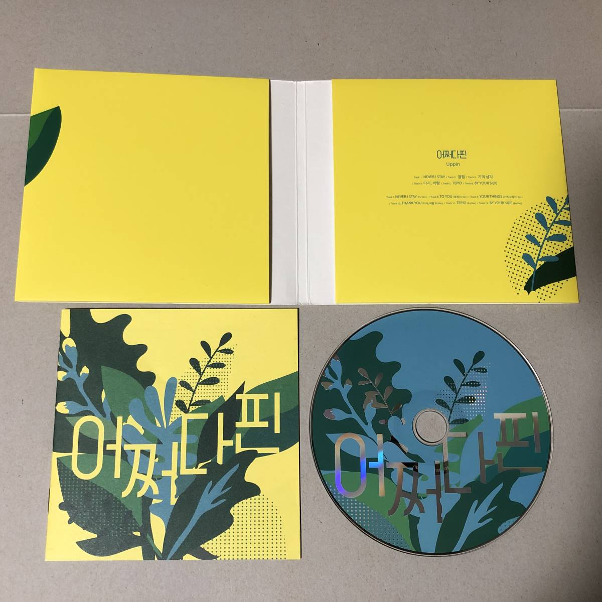 Uppin 1集 CD 韓国 女性 ボーカル インディーポップ Indie Pop K-POP_画像2