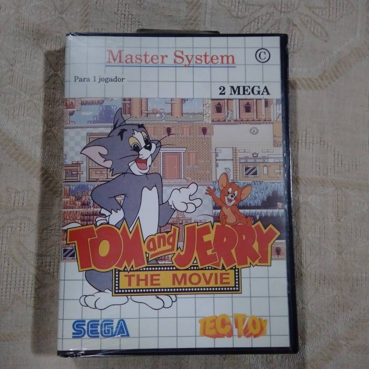 ジャンク品/海外/南米SEGAマスターシステムTom & Jerry: The Movie Tec Toy