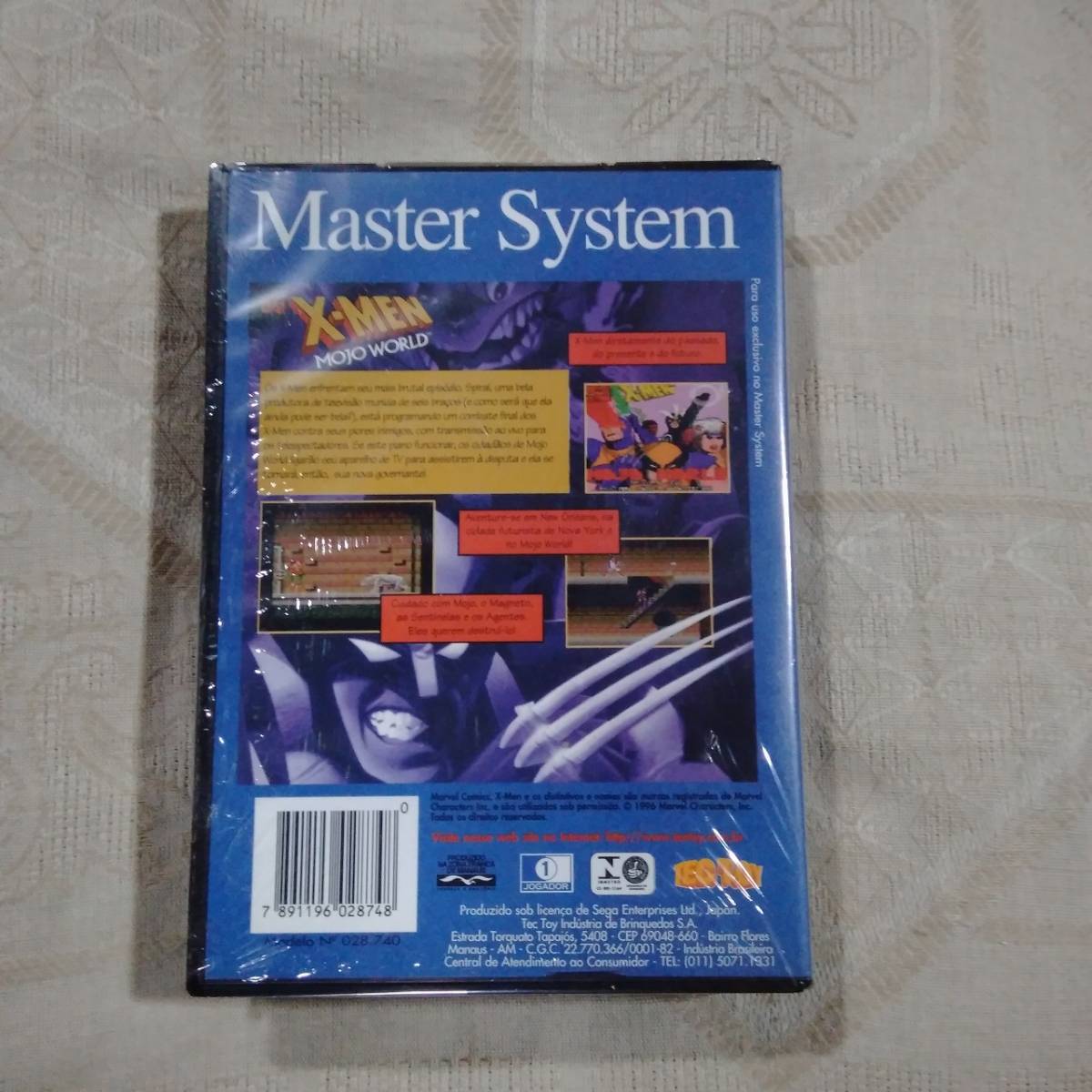 ジャンク品/海外/南米SEGAマスターシステムX-Men Mojo World Tec ジャンク品/海外/南米SEGAマスターシステムX-Men Mojo World Tec