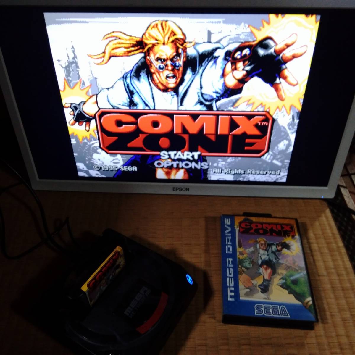 ジャンク品/海外/欧州/SEGAメガドライブComix Zoneコミックスゾーン ジャンク品/海外/欧州/SEGAメガドライブComix Zoneコミックスゾーン