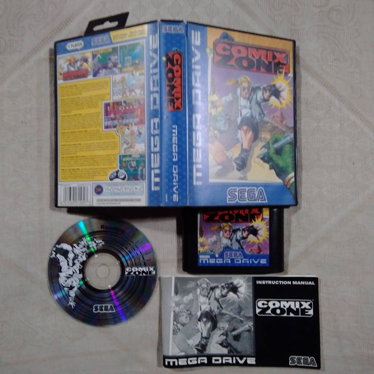 ジャンク品/海外/欧州/SEGAメガドライブComix Zoneコミックスゾーン ジャンク品/海外/欧州/SEGAメガドライブComix Zoneコミックスゾーン