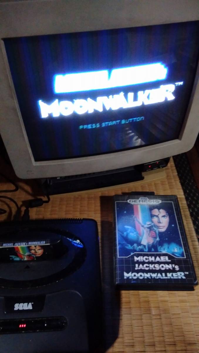 ジャンク品SEGAジェネシスMichael Jackson's Moonwalkerマイケル ジャンク品SEGAジェネシスMichael Jackson's Moonwalkerマイケル