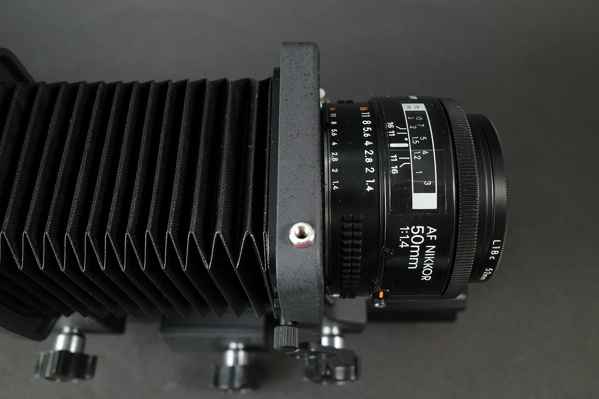 Nikon ニコン ベローズ PB-6 AF NIKKOR 50mm F1.4 レンズ 単焦点レンズ