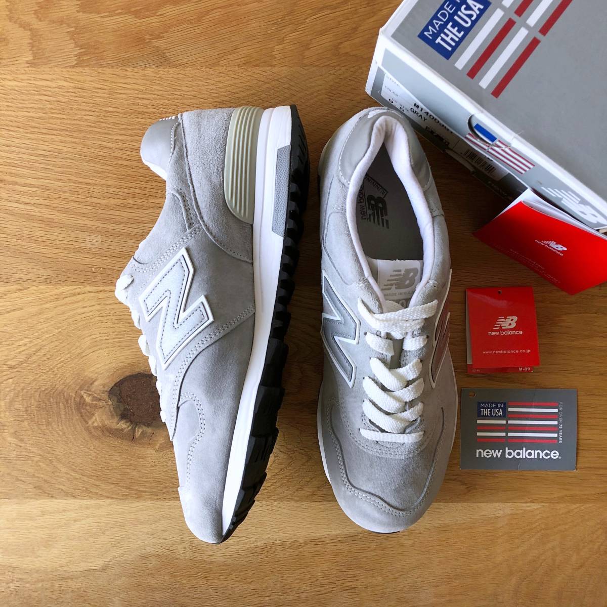 新品 希少 New Balance ニューバランス MADE IN USA M1400 JGY グレー