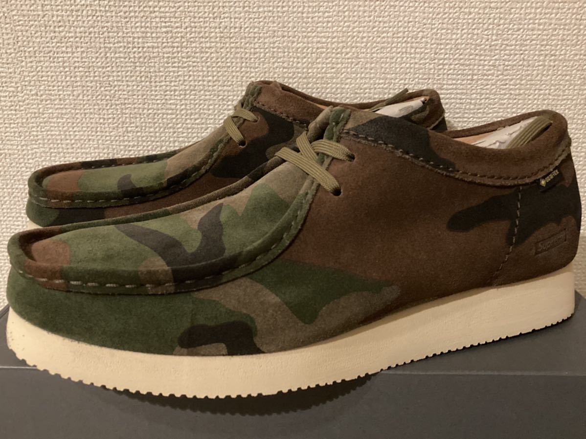 【新品未使用】Supreme x Clarks Wallabee GORE-TEX US8.5 UK7.5 シュプリーム クラークス ワラビー ゴアテックス 迷彩 カモフラの画像1