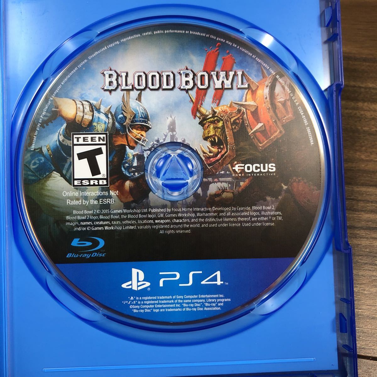 PS4 BLOODBOWL2 ブラッドボウル2 北米版