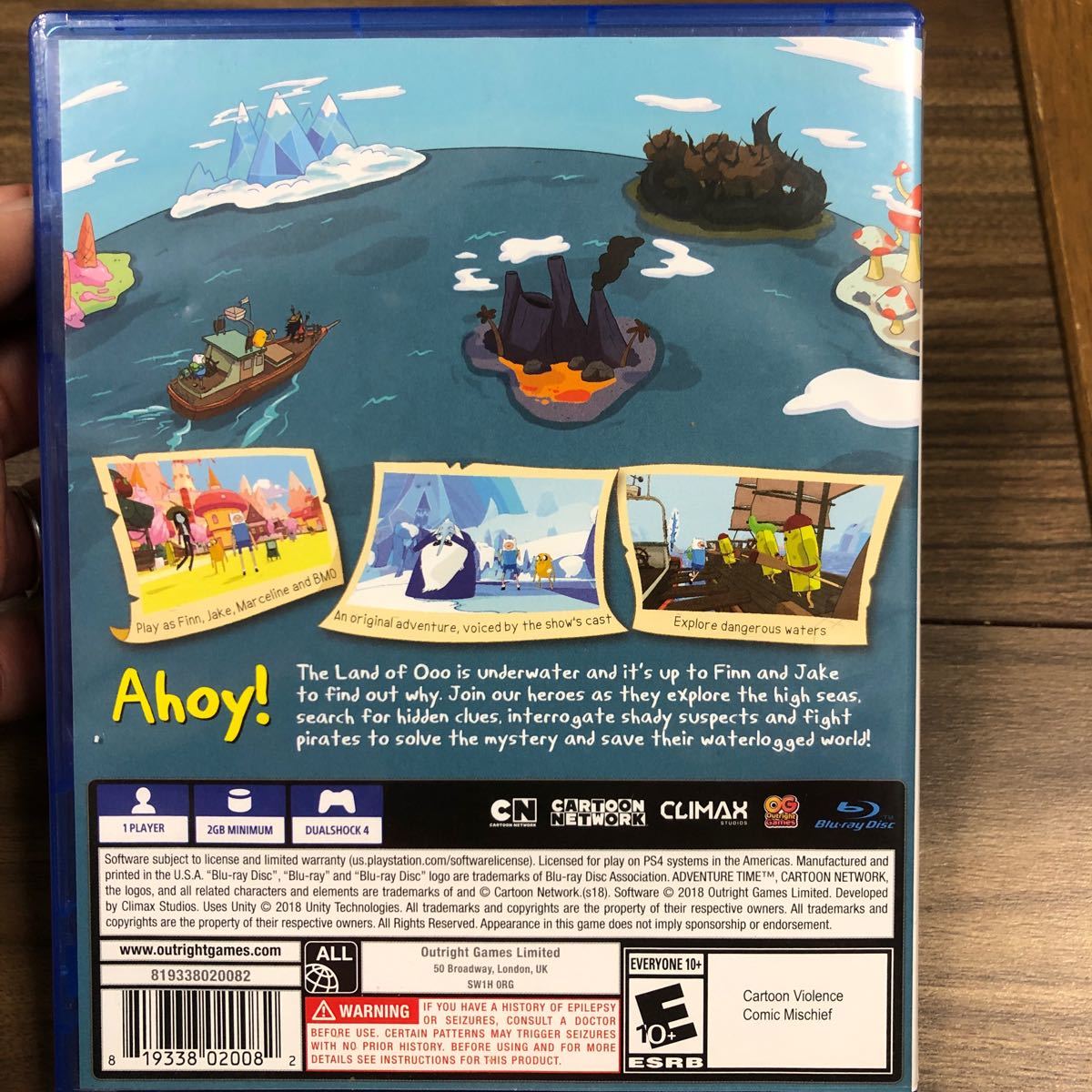 PS4 アドベンチャータイム　Adventure Time: Pirates of the Enchiridion北米版