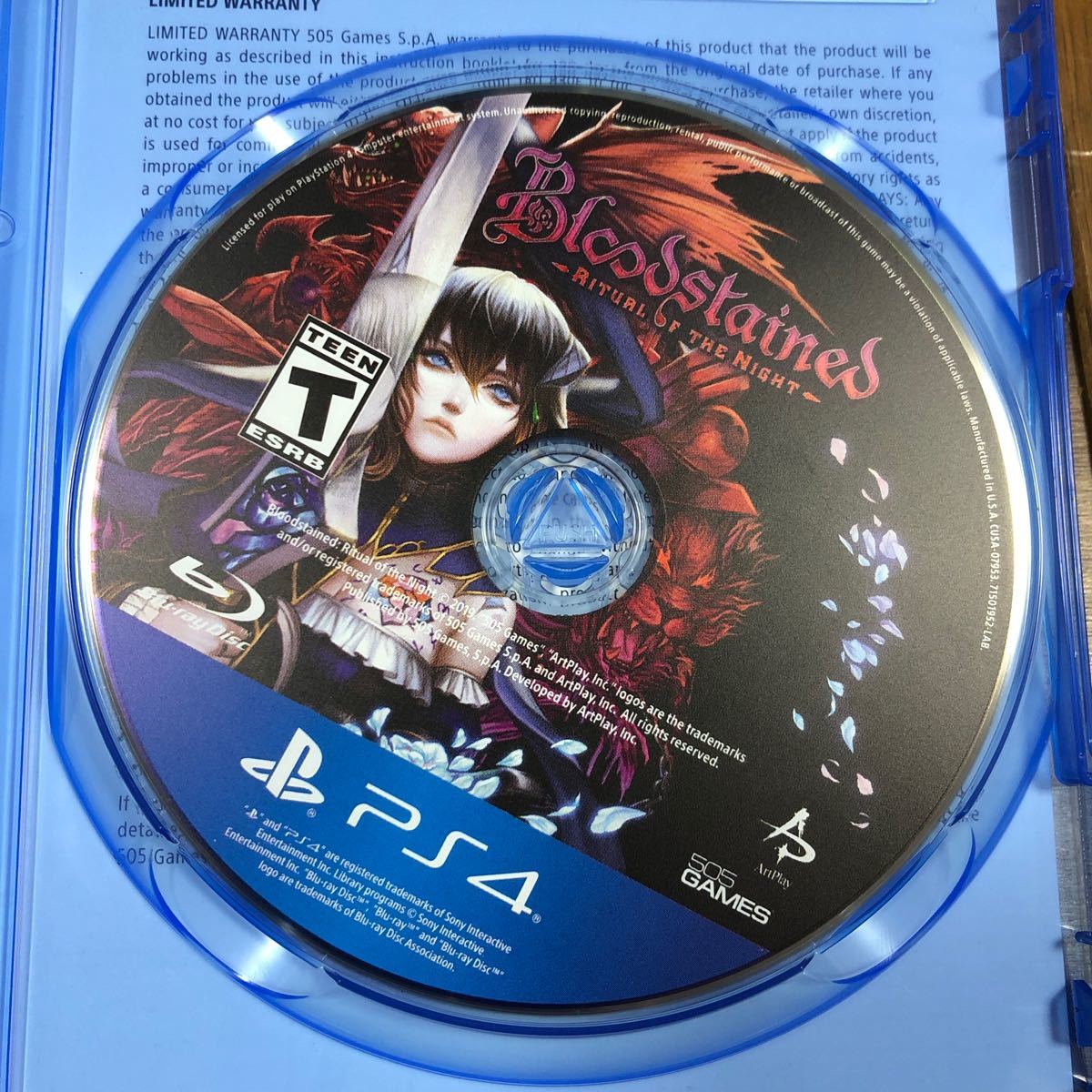 PS4 ブラッドステインド　北米版　BLOODSTAINED 日本語可能