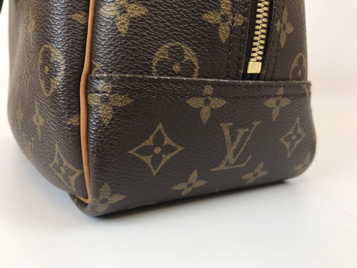 LOUIS VUITTON】ハンドバッグ ドーヴィル モノグラム 自立-