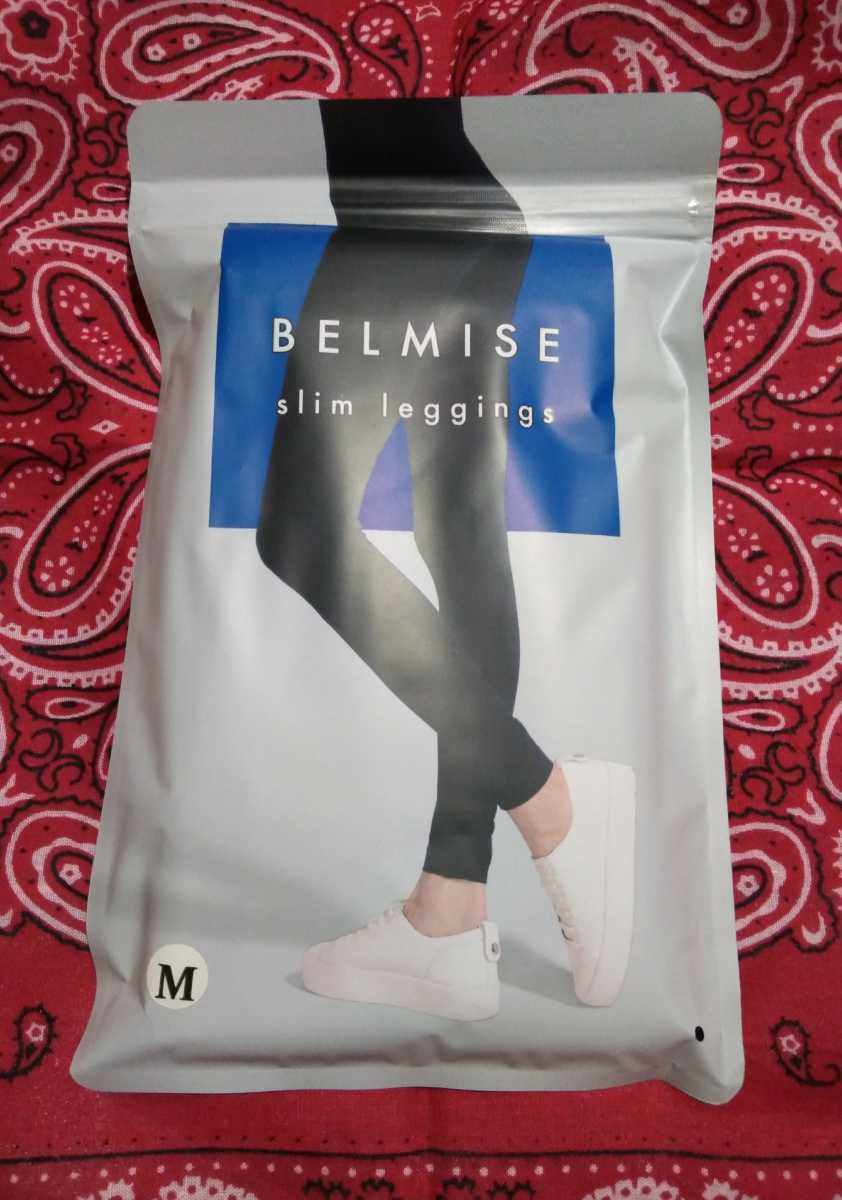 【新品・未使用】ベルミス BELMISE スリムレギンス Ｍ ブラック 着圧 雑誌でも取り上げられているスリミング効果のあるレギンスです