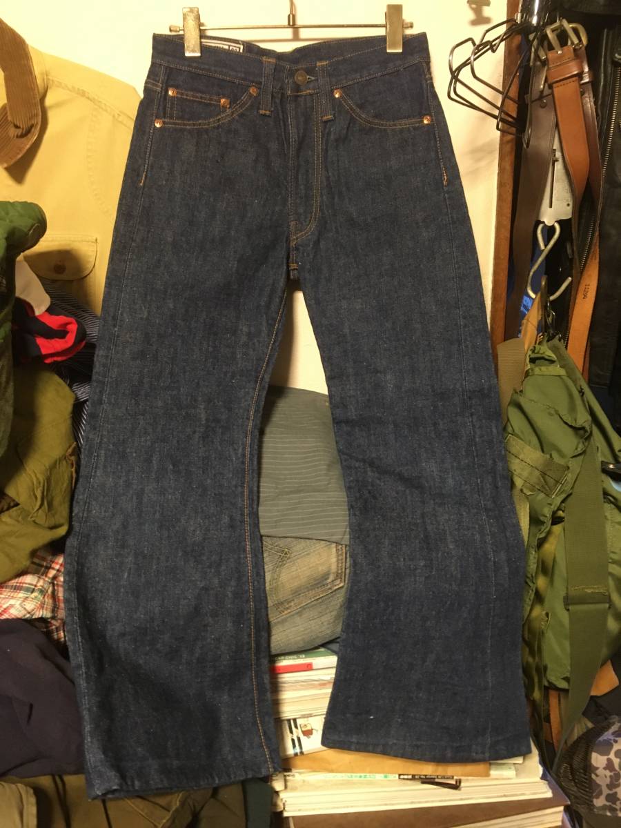 2111ビンテージ70~80'sエドウィンEDWIN濃紺デニムDENIMフレア