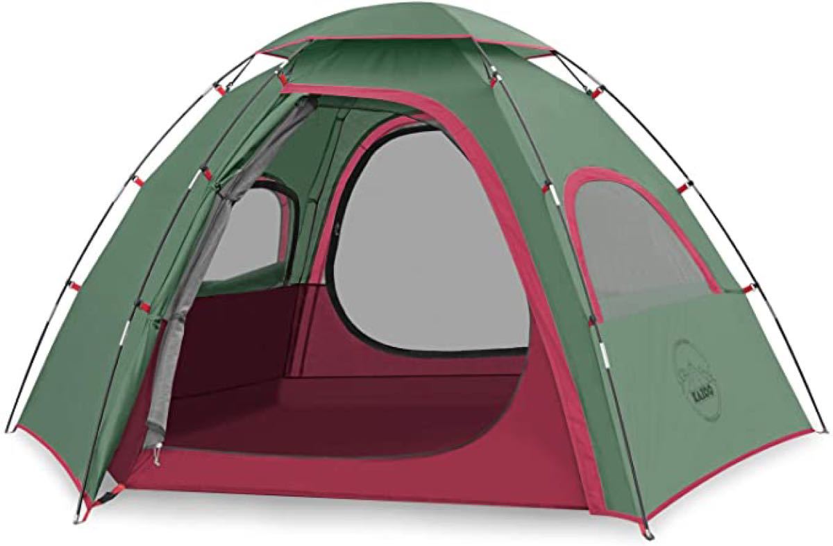 テント ツーリングドーム 軽量 防水 キャンプテント サンシェード 簡単設置