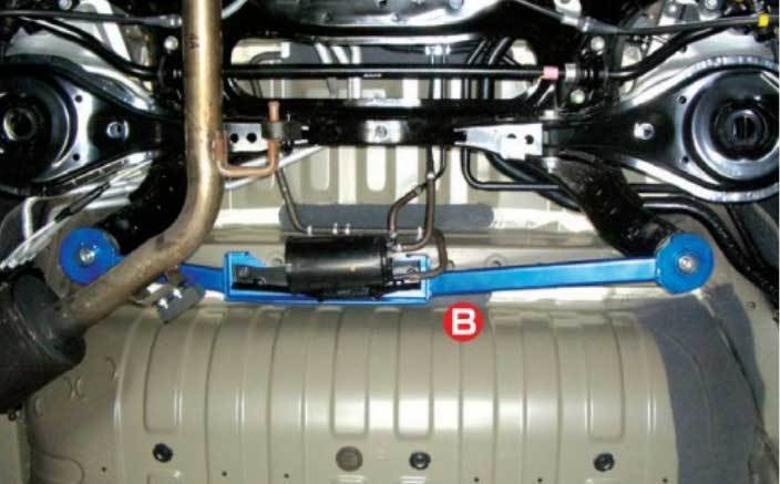 CUSCO クスコ パワーブレース フロアーフロント・フロント エルグランド ME51 2WD 2500cc 2004.12～2010.8 841-492-FF_画像4