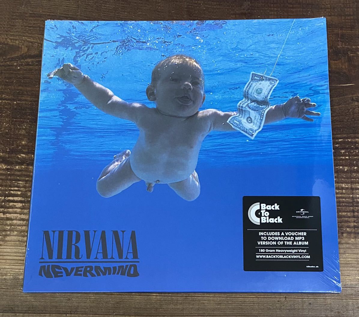 未開封新品 180g重量盤 シールド付 LP レコード 3枚セット】NIRVANA