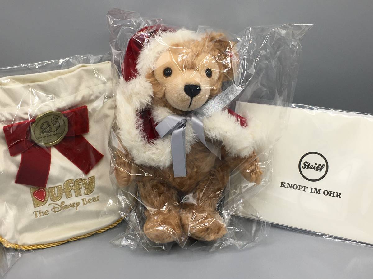 *TDS limitation 20 anniversary Duffy Margarete Steiff GmbH produce Christmas VERSION soft toy *
